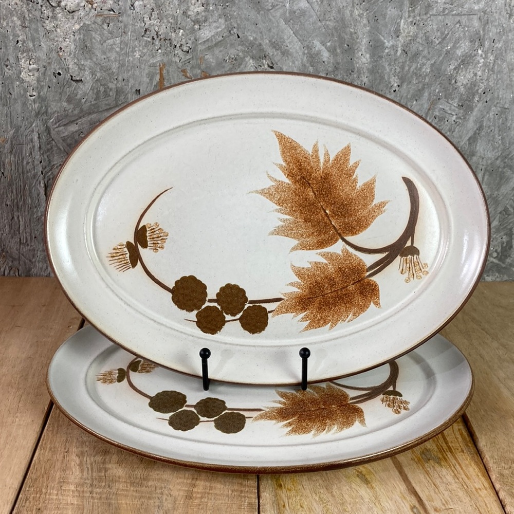 Denny Cotswold Set of 2 Platters 12” Made in England